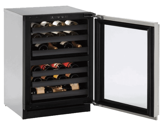 u-line wine cooler not cold