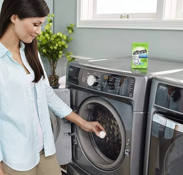 washer smells like mildew