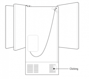 lg refrigerator making loud noise