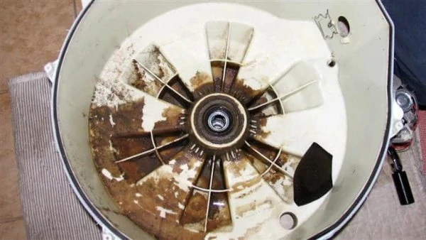 washer smells bad