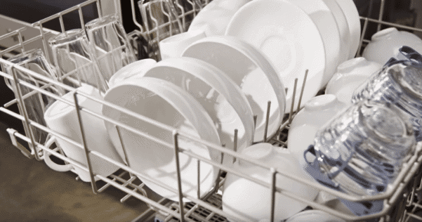 top rack dishes not getting clean