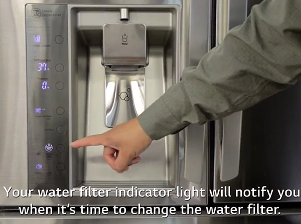 how to replace lg refrigerator water filter