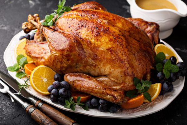 defrost a turkey overnight