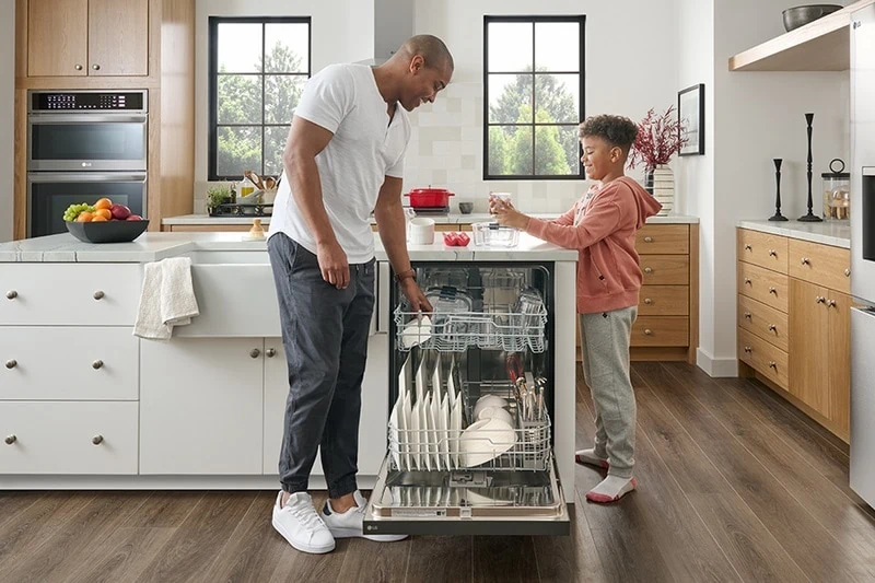 lg dishwasher is loud