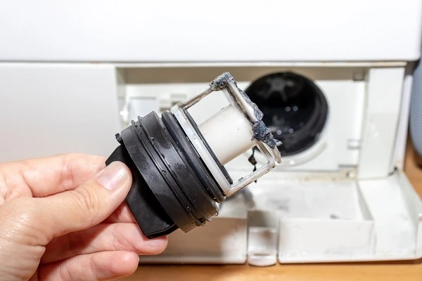 Whirlpool washer not draining.